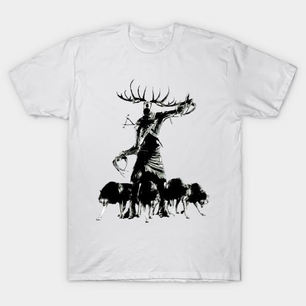 King of the Forest - Wolves - Fantasy T-Shirt by Fenay-Designs